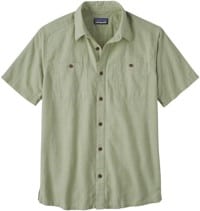 Patagonia Back Step S/S Shirt - rainfall plaid: salvia green