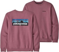 Patagonia P-6 Logo Uprisal Crew Sweatshirt - evening mauve