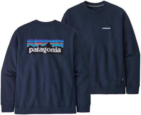 Patagonia P-6 Logo Uprisal Crew Sweatshirt - new navy - view large