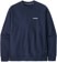 Patagonia P-6 Logo Uprisal Crew Sweatshirt - new navy - front