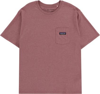 Patagonia Regenerative Organic Certified Cotton LW Pocket T-Shirt - evening mauve - view large