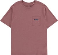 Patagonia Regenerative Organic Certified Cotton LW Pocket T-Shirt - evening mauve