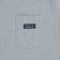 Patagonia Regenerative Organic Certified Cotton LW Pocket T-Shirt - steam blue - front detail