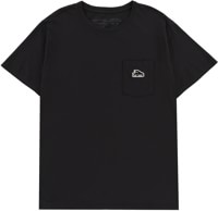 Patagonia Flying Fish Felt Patch Organic Pocket T-Shirt - ink black