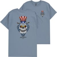 StrangeLove Uncle Sam T-Shirt - stonewashed blue