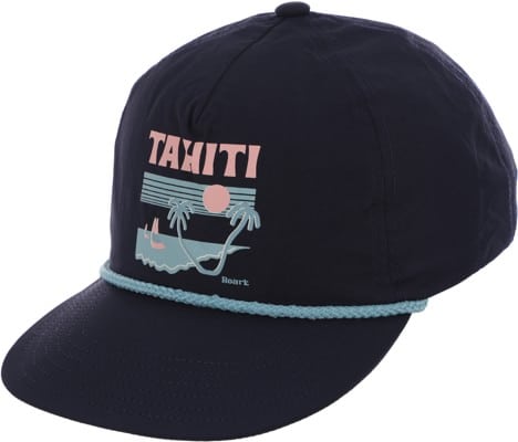 Roark Tahiti Time Classic Snapback Hat - dark navy - view large