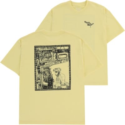 Polar Skate Co. Gorilla King T-Shirt - pale yellow - view large