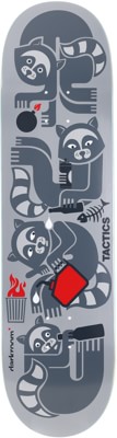 Tactics Darkroom x Tactics Trash Panda 8.5 Skateboard Deck - grey - view large