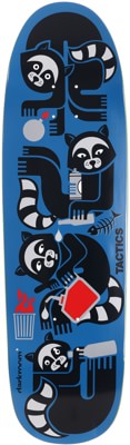 Tactics Darkroom x Tactics Trash Panda 9.125 Spectre Shape Skateboard Deck - blue - view large