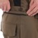 Volcom Roan Bib Overall Pants - dark teak - reverse detail