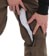 Volcom Roan Bib Overall Pants - dark teak - vent zipper