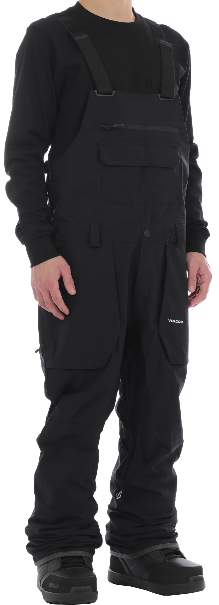 Volcom Roan Bib Overall Pants black Tactics