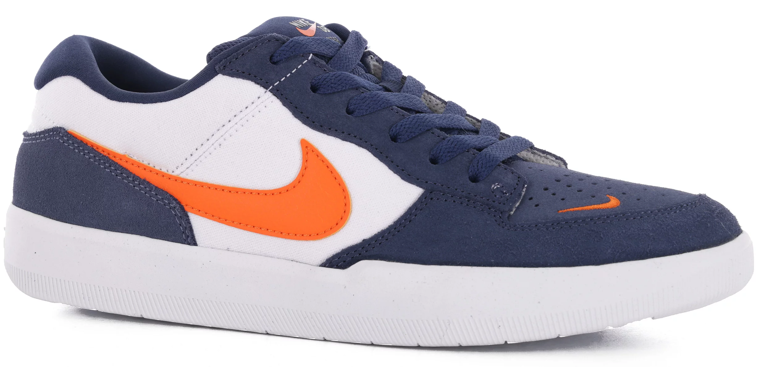 orkest Maken vingerafdruk Nike SB Force 58 Skate Shoes - midnight navy/safety orange-white - Free  Shipping | Tactics