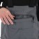 Volcom Roan Bib Overall Pants - dark grey - detail 3
