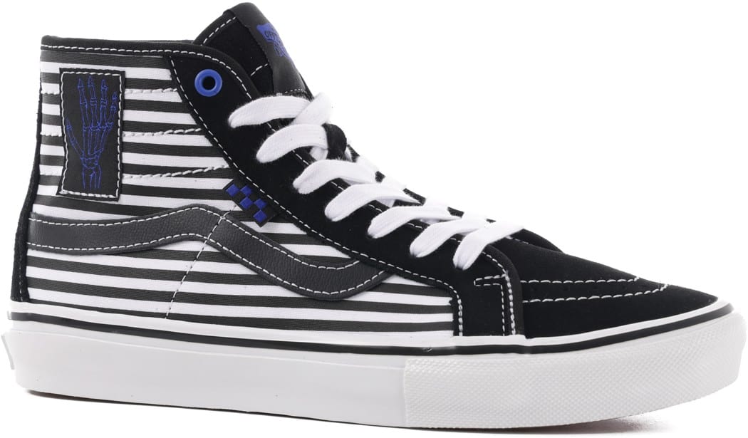 Vans Skate Sk8Hi Decon Shoes (breana geering) black/white Tactics