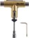 Silver Skate Tool - metallic gold - reverse