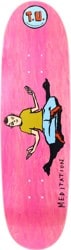 Transportation Unit Breath 9.125 Skateboard Deck - pink