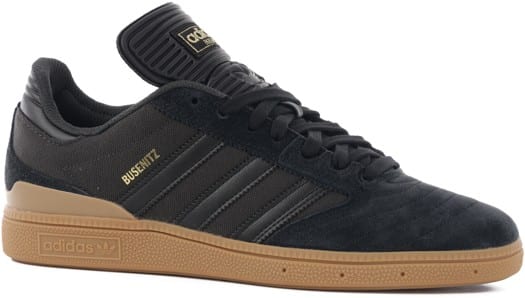Adidas Busenitz Pro Skate Shoes - core black/carbon/gold metallic - view large