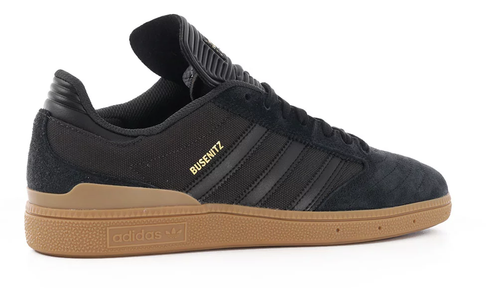 Insustituible docena Hacer Adidas Busenitz Pro Skate Shoes - core black/carbon/gold metallic - Free  Shipping | Tactics