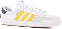 Adidas Nora Skate Shoes - footwear white/bold gold/collegiate navy