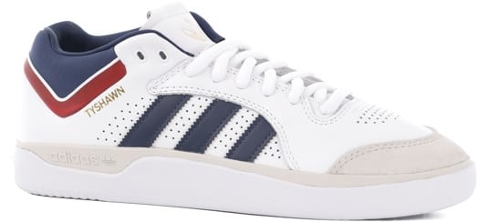 Adidas Tyshawn Pro Skate Shoes - footwear white/collegiate navy/grey one - view large