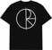 Polar Skate Co. Stroke Logo T-Shirt - black/white - reverse