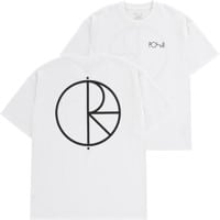 Polar Skate Co. Stroke Logo T-Shirt - white/black