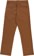 Volcom Frickin Modern Stretch Chino Pants - tobacco - reverse