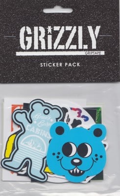 Grizzly Seasonal Sticker 10 Pack - spring '23 - view large
