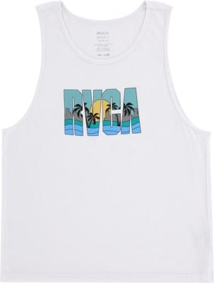 RVCA Gulf Coast Tank - white - view large