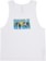 RVCA Gulf Coast Tank - white