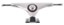 Gullwing Charger Longboard Trucks - 9" silver