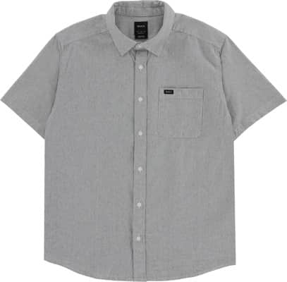 RVCA Visions Stripe S/S Shirt - moody blue - view large
