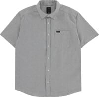 RVCA Visions Stripe S/S Shirt - moody blue