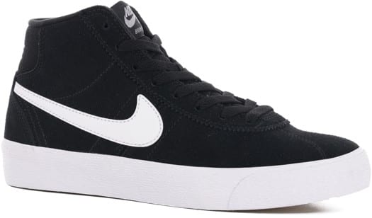Nike SB Bruin High Skate Shoes - black/white-black-gum light brown - view large