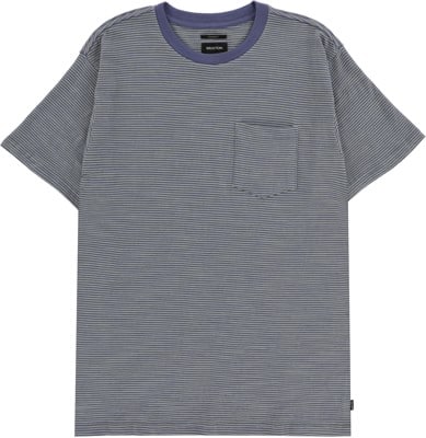 Brixton Hilt Slub Pocket T-Shirt - pacific blue/seafoam - view large
