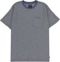 Brixton Hilt Slub Pocket T-Shirt - pacific blue/seafoam