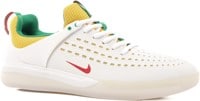 Nike SB SB Nyjah Free 3 Zoom Air Pro Skate Shoes - summit white/black-tour yellow-lucky green-univ red-white