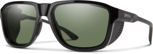 Smith Embark Polarized Sunglasses - black/chromapop polarized gray green - view large