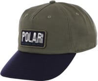 Polar Skate Co. Earthquake Patch Snapback Hat - uniform green