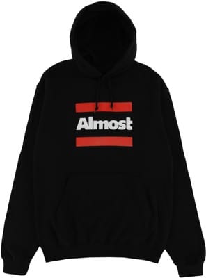 Almost Double Bar Hoodie - black - view large