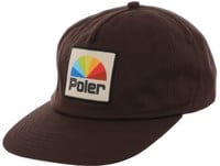 Poler Tone Snapback Hat - espresso
