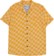 Poler Aloha S/S Shirt - wavy check yellow