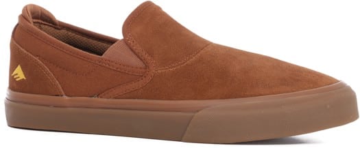 Emerica Wino G6 Slip-On Shoes - brown/gum - view large