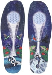 Remind Insoles Cush Impact 5.5mm High Arch Insoles - (dcp) flower of life