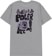 Poler Caveman T-Shirt - grey heather - reverse