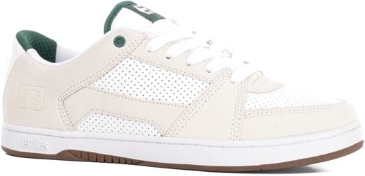 Etnies MC Rap Lo Skate Shoes - (trevor mcclung) white/green - view large