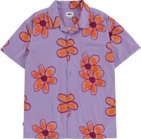 Obey Wyatt S/S Shirt - digital lavender multi