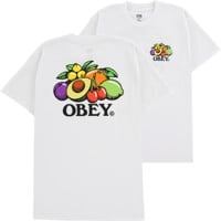 Obey Bowl Of Fruit T-Shirt - white