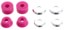 Krux World's Best Cushions - pink (hard) - set